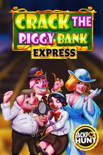 Copertina della slot Crack The Piggy Bank Express nella lobby di Betrepublic