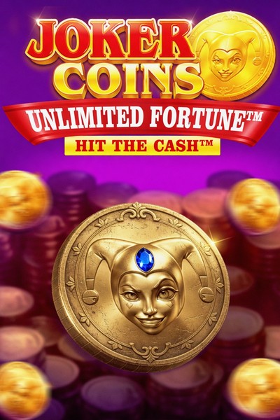 Copertina della slot Joker Coins Unlimited Fortune su Casinova