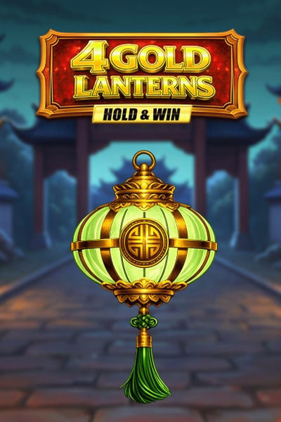 Copertina della slot 4 Gold Lanterns Hold & Win nella lobby Kingmaker