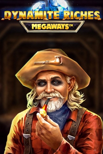 Copertina della slot Dynamite Riches Megaways nel lobby di Cleobetra